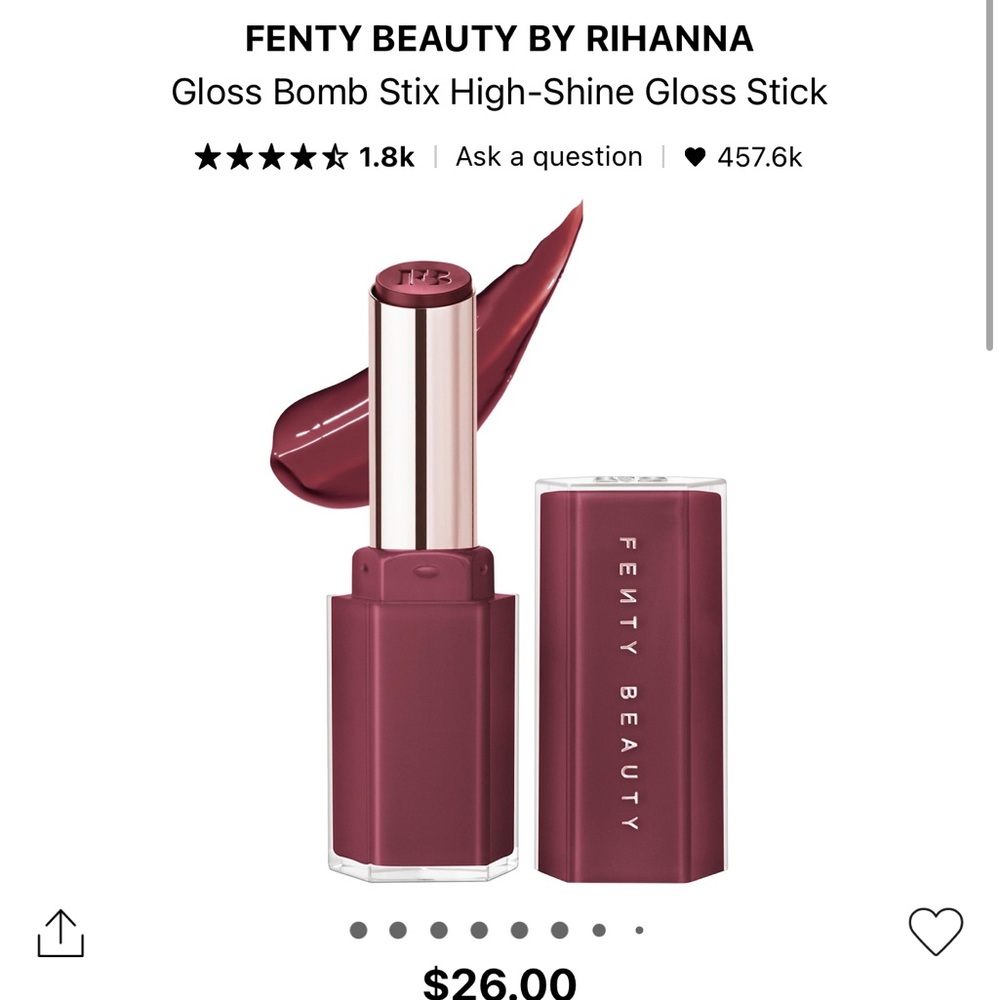 Fenty Beauty Riri Rose Lipstick